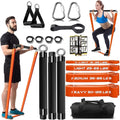 Resistance Band Bar Set Portable Full Body 500LBS Extra Heavy Home Gym