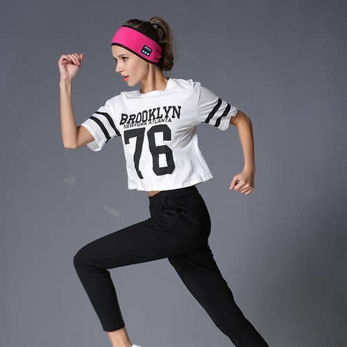 Fitness Matters Bluetooth-compatible Headband Outdoor Fitness Yoga Headband